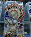 S-warovski crystal cases Bling Peacock diamond cover for iPhone 6 - Red