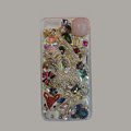 Bling S-warovski crystal cases Cat diamond cover for iPhone 6 Plus - Pink