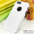 IMAK Matte double Color Cover Hard Case for iPhone 6 Plus - White