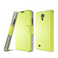 IMAK R64 lines leather Case support Holster Cover for Samsung Galaxy Note 4 N9100 - Green