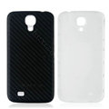 Leather Case PC Battery Back Cover Housing For Samsung Galaxy Note 4 N9100 - Black+White