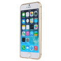 High Quality Aviation Aluminum Bumper Frame Case Cover for iPhone 6 Plus 5.5 - Gold
