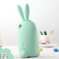 TPU Three-dimensional Rabbit Covers Silicone Shell for iPhone 6 Plus 5.5 - Green