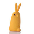 TPU Three-dimensional Rabbit Covers Silicone Shell for iPhone 6 Plus 5.5 - Yellow