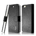 IMAK Slim leather Cases Luxury Holster Covers for iPhone 6S - Black