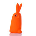 TPU Three-dimensional Rabbit Covers Silicone Shell for iPhone 6S - Orange