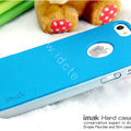 IMAK Matte double Color Cover Hard Case for iPhone 7 - Blue