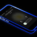 Rock Luminescence TPU Bumper Frame Covers Silicone Cases for iPhone 6S Plus 5.5 - Blue