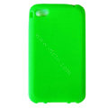 s-mak Color covers Silicone Cases For iPhone 6S Plus - Green