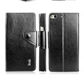 IMAK Eternal R64 Flip Leather Cases Support Holster Covers for Gionee E6 - Black