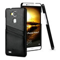 IMAK Sagacity Leather Cases Holster Covers Shell for Huawei Ascend Mate 7 - Black