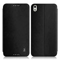 IMAK Squirrel Lines Leather Cases Support Holster Covers for HTC Desire 816 800 D816W - Black
