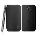 IMAK Squirrel Lines Leather Cases Support Holster Covers for Motorola X X+1 XT1085 XT1097 - Black