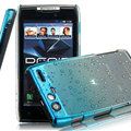 Imak Colorful Raindrop Cases Hard Covers for Motorola XT910 MAXX - Gradient Blue