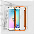 Nillkin Armor Frame Slim Hard Cases Housing for Samsung Galaxy S6 Edge G9250 - Orange
