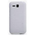 Nillkin Frosted Shield Matte Hard Cases Skin Covers for Huawei Y600 - White