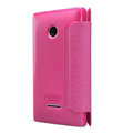 Nillkin Sparkle Flip Leather Case Book Holster Covers for Microsoft Lumia 532 - Rose