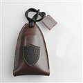 Special Universal Genuine Leather Oil Wax Auto Key Bags - Coffee