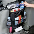 Hot Sell Car Covers Seat Insulated Food Storage Container Basket Stowing Tidying Bags - Black