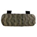 Leopard Print Plush Car Rear Seat Cushion Woman Winter Universal Seat Pads 1pcs - Black Gold