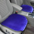 Top Quality Plush Universal Car Front Seat Cushion Automobile Fur Pads 1pcs - Violet