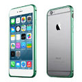 Ultrathin Aviation Aluminum Bumper Frame Protective Shell for iPhone 8 - Green