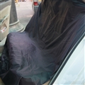 High Qality Disposable Car Waterproof Cloth Universal Seat Protector 1pcs Rear Seat Cover - Black