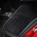 Winter Diamond Plush Car Rear Seat Cushion Woman Universal Automobile Pads 1pcs - Black