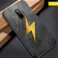 Trendy Matte Silica Gel Shell TPU Shield Back Soft Cases Skin Covers for OnePlus 7 - Lightning