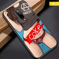 Trendy Matte Silica Gel Shell TPU Shield Back Soft Cases Skin Covers for OnePlus 7 - Underpants