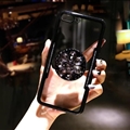 Diamond Silicone Soft Case Shell Cover for Samsung Galaxy S10 - Black