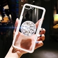 Diamond Silicone Soft Case Shell Cover for Samsung Galaxy S10 Plus S10+ - White
