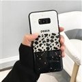 Lanyard Silica Gel Shell TPU Shield Back Soft Cases Skin Covers for Samsung Galaxy S9 - Leopard 01