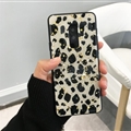 Lanyard Silica Gel Shell TPU Shield Back Soft Cases Skin Covers for Samsung Galaxy S9 - Leopard 02