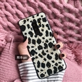 Leopard Matte Silica Gel Shell TPU Shield Back Soft Cases Skin Covers for Samsung Galaxy S8 Plus S8+ - Gold Leaf