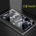 Lovers Camouflage Mirror Surface Silicone Glass Covers Protective Back Cases For Samsung Galaxy Note9 - 02