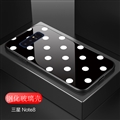 Lovers Polka Dots Mirror Surface Silicone Glass Covers Protective Back Cases For Samsung Galaxy S10 Plus S10+ - Black