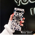 Diamond Leopard Case Protective Shell Cover for Samsung Galaxy S10 - Brown