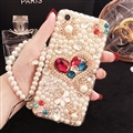Luxury Crystal Hard Case Protective Shell Cover for Samsung Galaxy S10 - Pearl 02