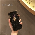 Luxury Crystal Silicone Soft Case Protective Shell Cover for Samsung Galaxy Note9 - Black