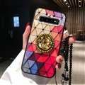 Luxury Rhinestone Silicone Hard Case Shell Cover for Samsung Galaxy S10 - Colorful