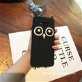 Matte Cases Lanyard Owl Covers for Samsung Galaxy S8 Plus S8+ - Black