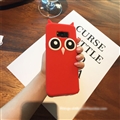 Matte Cases Lanyard Owl Covers for Samsung Galaxy S8 - Red