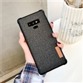 Matte Cases Woven Simplicity Hard Covers for Samsung Galaxy Note9 - Black