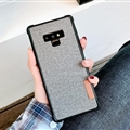 Matte Cases Woven Simplicity Hard Covers for Samsung Galaxy Note9 - Grey