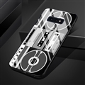 Retro Radio Mirror Surface Silicone Glass Covers Protective Back Cases For Samsung Galaxy S10 - 05