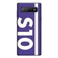 Ultrathin Matte Silica Gel Shell TPU Shield Back Soft Cases Skin Covers for Samsung Galaxy S10 - Purple