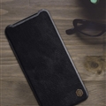 Business Nillkin Qin Ultrathin Leather Flip Cases Holster Covers for iPhone 11 Pro - Black