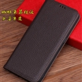 Classic Real Leather Flip Cases Genuine Holster Covers For Samsung Galaxy F52 5G - Lichee Coffee
