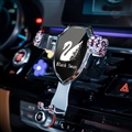 Luxury Gravity Universal Car Mobile Phone Holder Crystal Rhinestone Air Vent Mount Clip Stand GPS - Purple